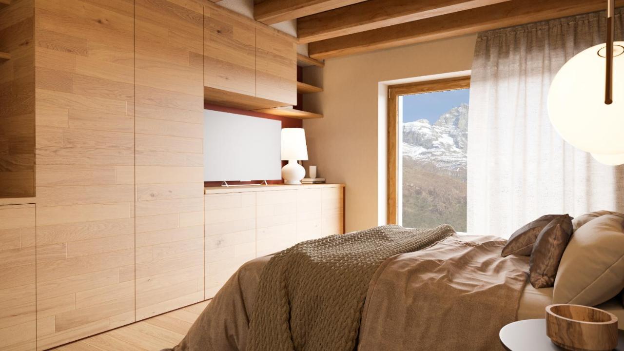 3 Chalets Aparthotel Брей-Червінія Екстер'єр фото